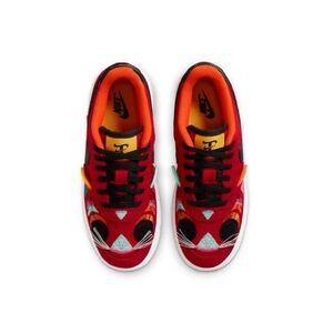 Nike Red and Black Cat Sneakers